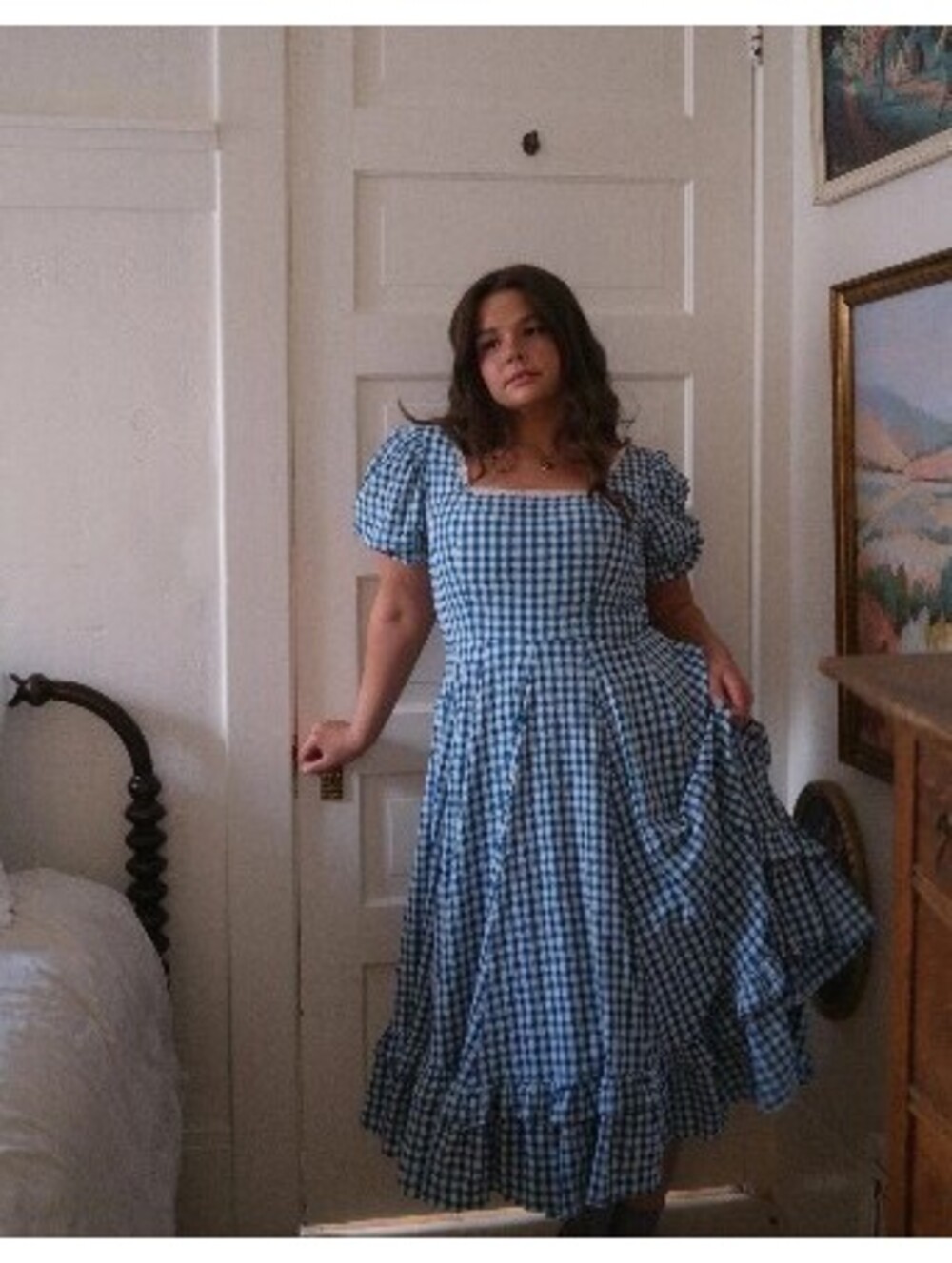Blue Dorothy dress by JessaKae XXL - NWT